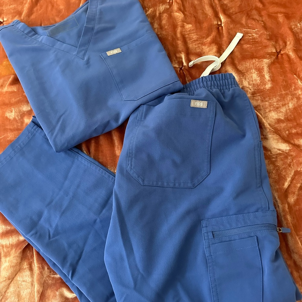 Figs scrubs winning blue